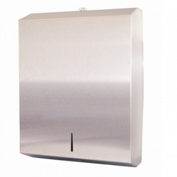 ABC Slimline Stainless Steel Interleaved Hand Towel Dispenser