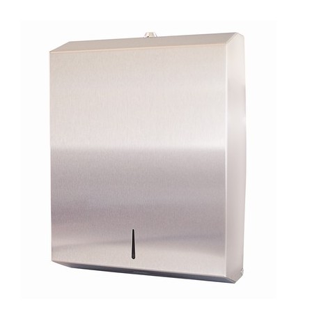 ABC Slimline Stainless Steel Interleaved Hand Towel Dispenser