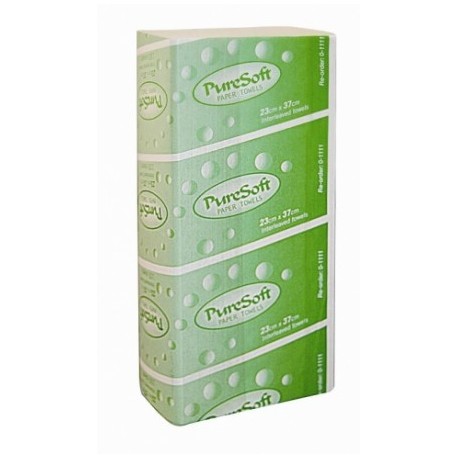 PuresoftExtra Large 1ply Interleaved Hand Towel