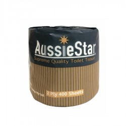 Aussie Star Supreme 2ply 400 Toilet Rolls