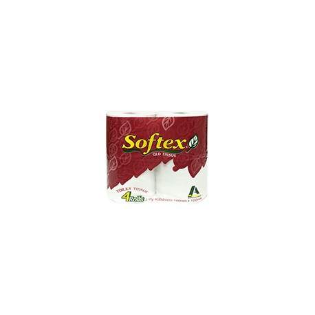 Softex 100% Recycled 1ply 850 Toilet Rolls