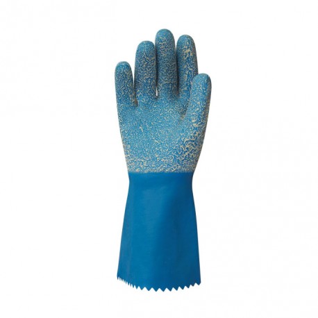 Cottonlined Rubber Rough Grip Gloves