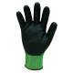 Soroca - High Vis Green HPPE Gloves Black Micro Foam Nitrile Palm