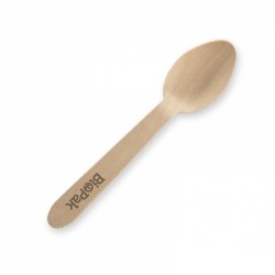 BioPak Wood Teaspoon 10cm