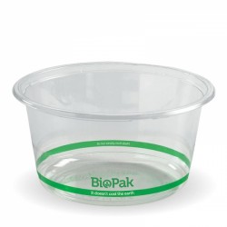 BioPak Clear Wide BioBowls 700ml