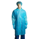Polypropylene Labcoat - No Pocket - Blue