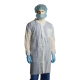 Polypropylene Labcoat - No Pocket - Blue