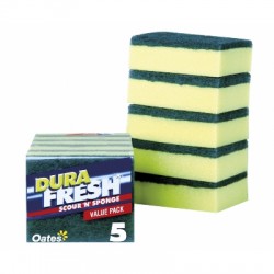 Oates Durafresh Sponge Scour 5 Pack