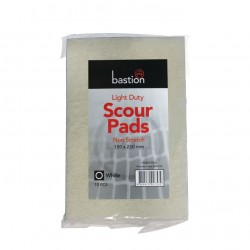 Bastion Scour Pads White 10 Pack