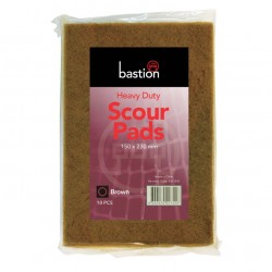 Bastion Scour Pads Brown 10 Pack